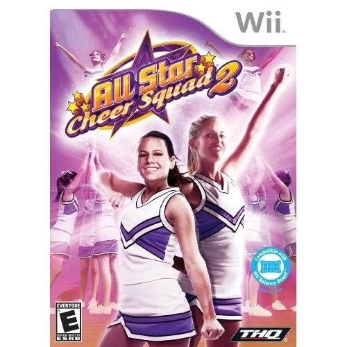 All Star Cheer 2 For Wii And Wii U  Very Good 7E