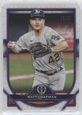 2021 Topps Tribute Purple /50 Matt Chapman #70