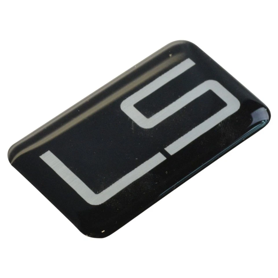 Placa de identificación OEM 15678961 LS emblema negro y plateado para camioneta Chevy SUV nueva Foto 4 de 4