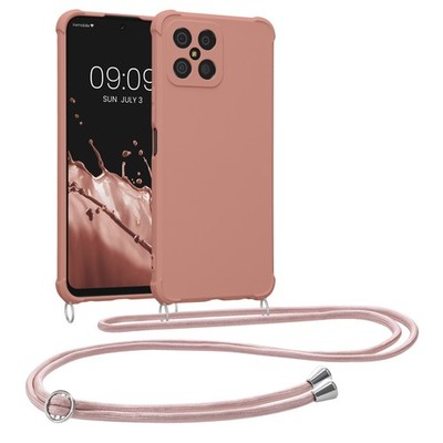 Hülle für HONOR X8 mit Umhängekette Handy Cover Case Schutzhülle Backcover
