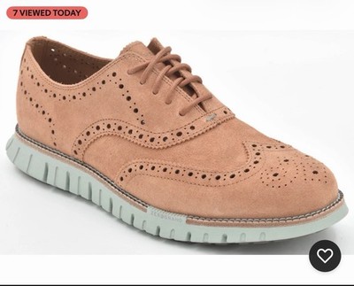 Cole Jean Zero grand Remastered Light Suede And Pastel Green Rubber