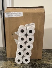 MFLABEL 2 1/4" x 85' Thermal Paper Cash Register POS Receipt Paper - Pack of 50