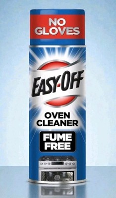 Easy-Off Oven Cleaner 14.5 oz. LEMON Scent Fume Free Baked-On Spills Safe NEW!!