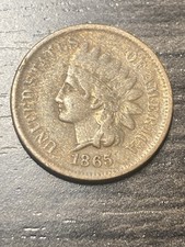 1865 Indian Head Cent - As Shown! (#1218)
