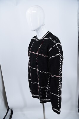 SUPREME Quilt Stitch NWT!! Sweater Black SS23 Mens XL | eBay
