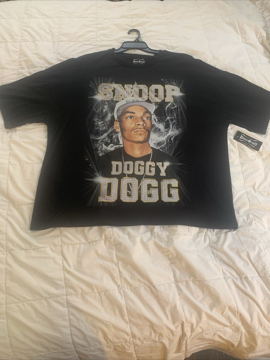 Snoop Doggy Dogg Tシャツ 2XL Black Men's 2XL Snoop Doggy Dogg Graphic T-Shirt,-Dogg Supply