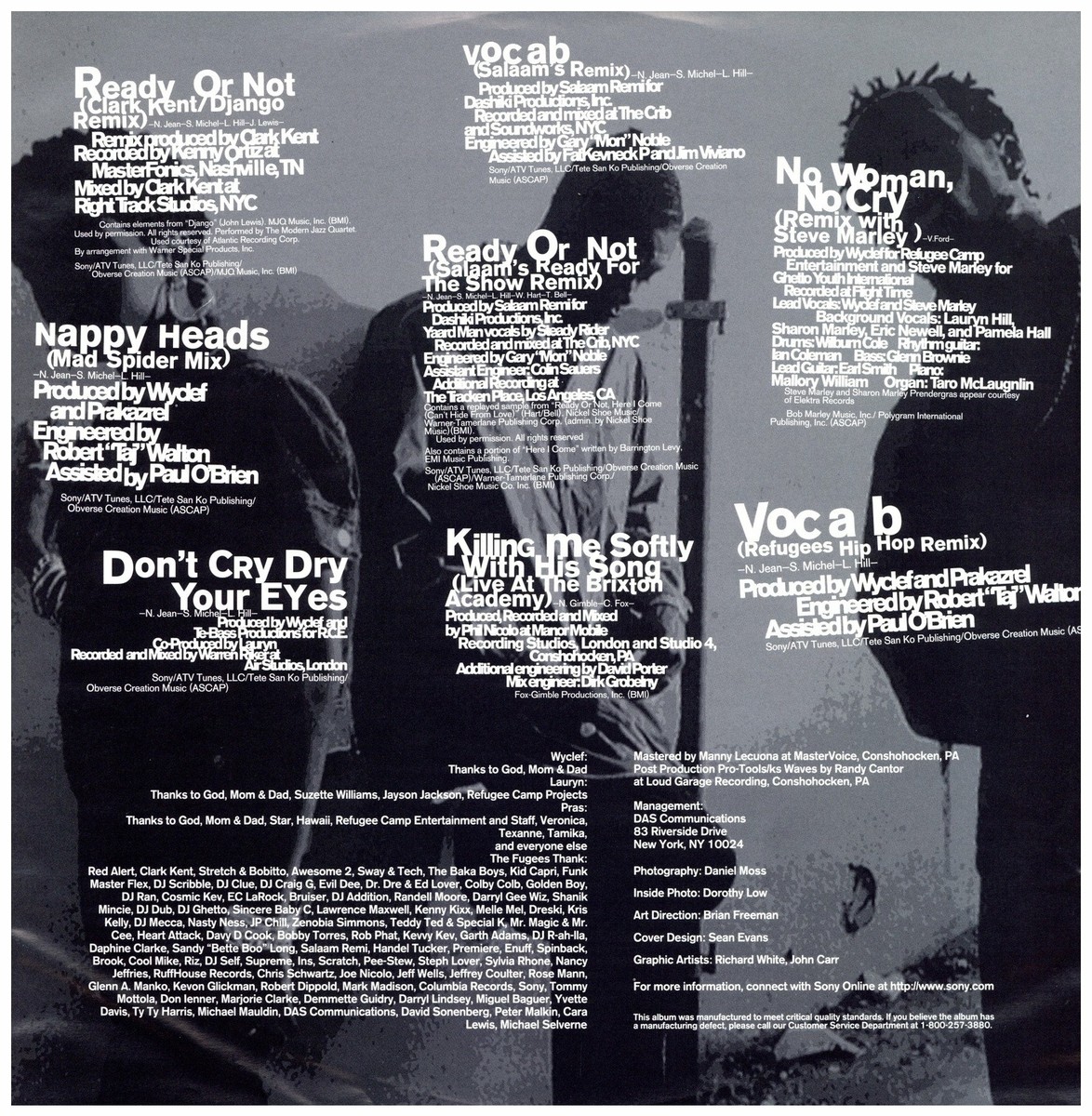 Fugees - Refugee Camp (Bootleg Versions) '96 LP US ORG!EX+/