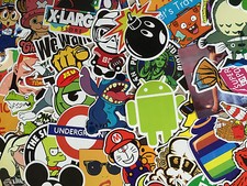Sticker Decal Aufkleber 100-teiliges Set - Id...