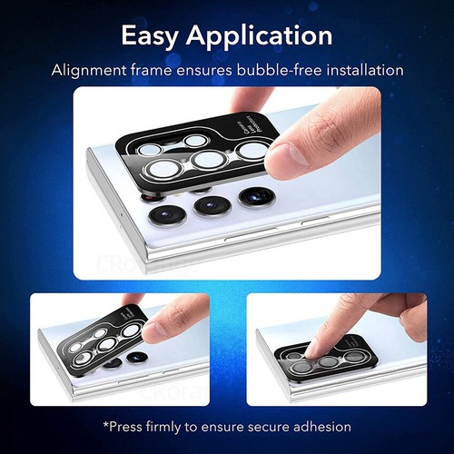 Metal Camera Lens Protectors For Samsung Galaxy S23 Ultra S23+ Film Case Cover - Picture 3 of 15