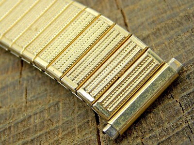 Speidel USA Vintage Watch Band 16mm-19mm Expansion Stainless Steel Pre-Owned