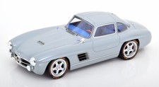 GT Spirit Mercedes Benz S-Klub Gullwing 2019 Light Grey LE999 1/18 Scale New!