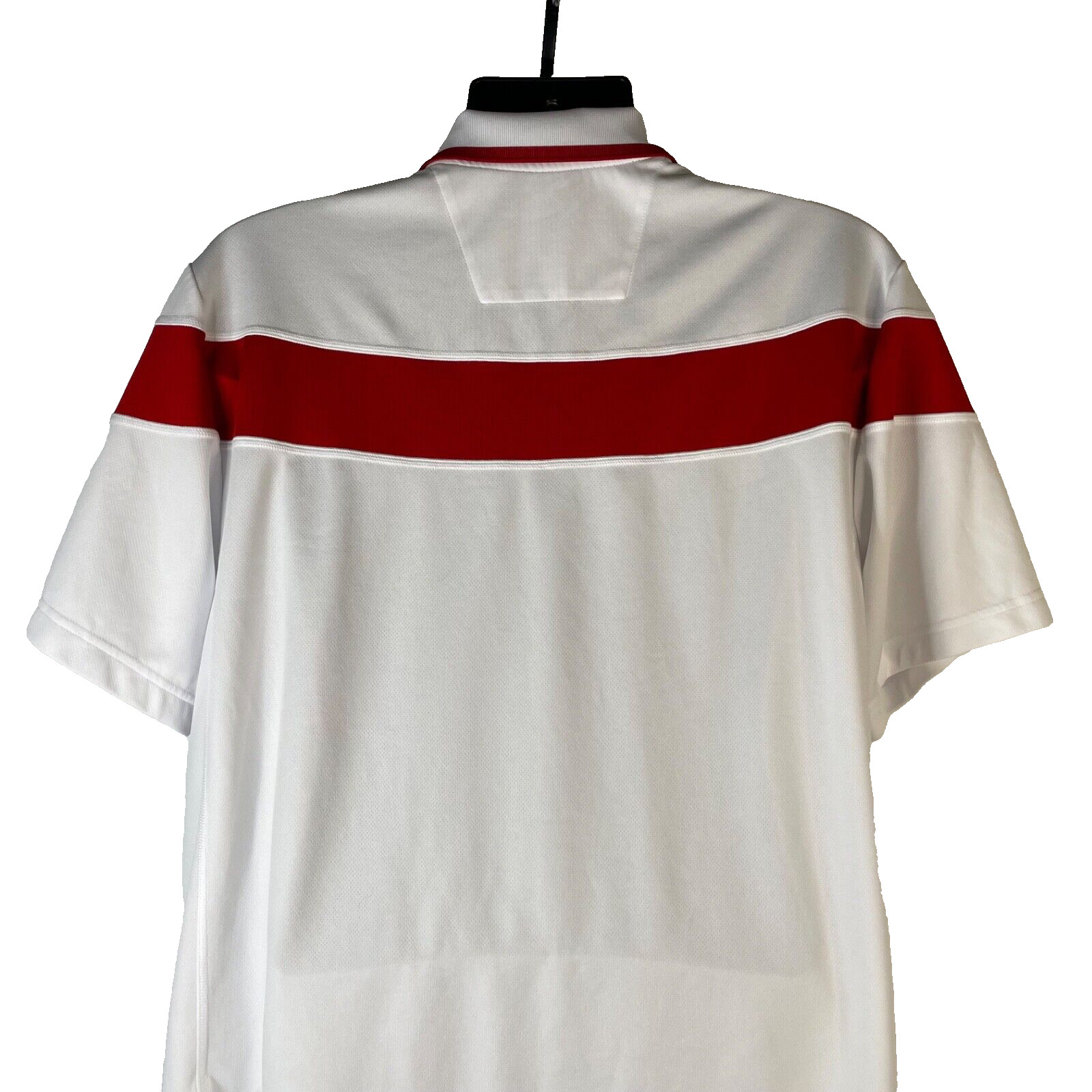 Adidas  Louisville Cardinals Climate White Red Polo Shirt Men's Size XL SS LOGO thumbnail 6