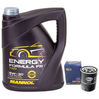 MotoröL Set 5W30 5 Liter + ÖLfilter SM 168 FüR Lancia Dedra SW