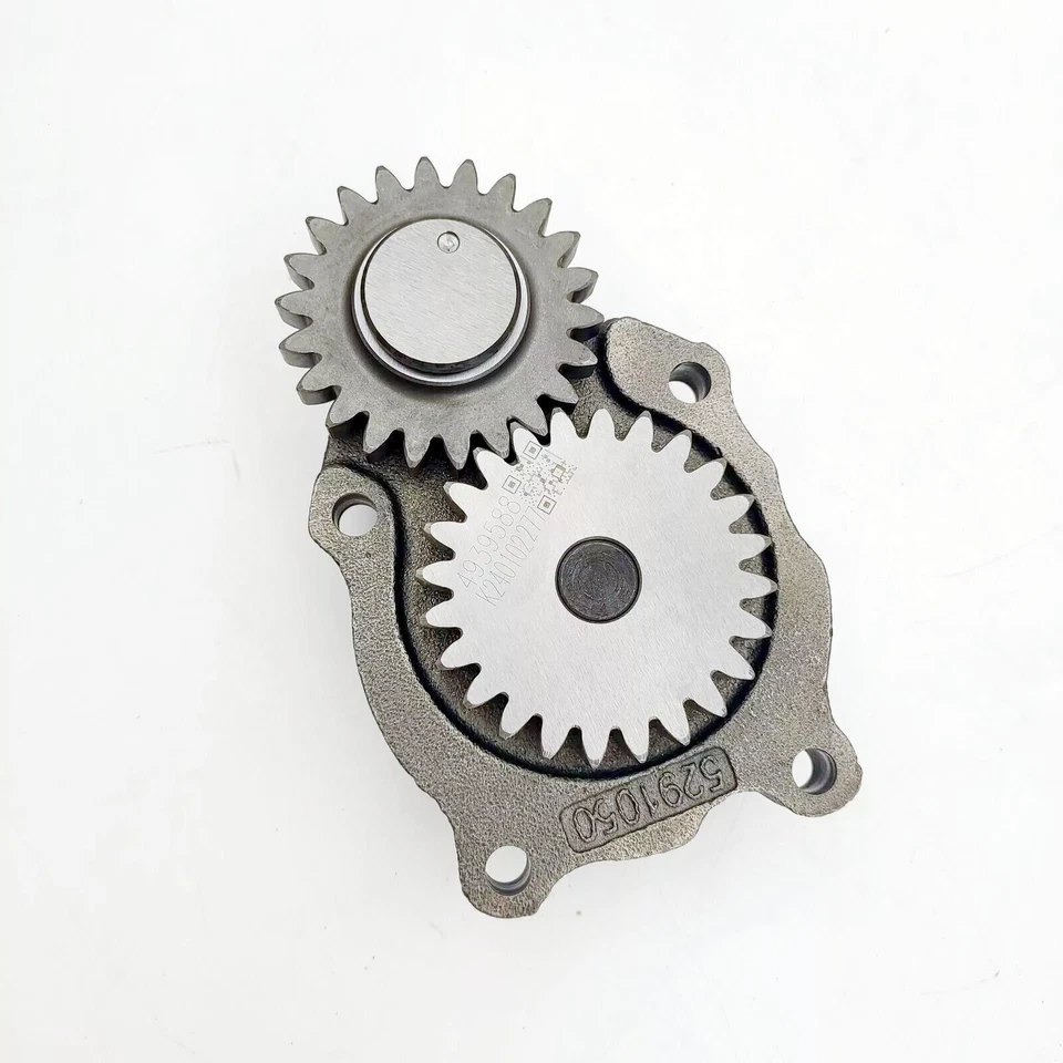Bomba de aceite 5291050 4939588 compatible con motor Dodge Ram 6,7 L Cummins ISB QSB Foto 2 de 4