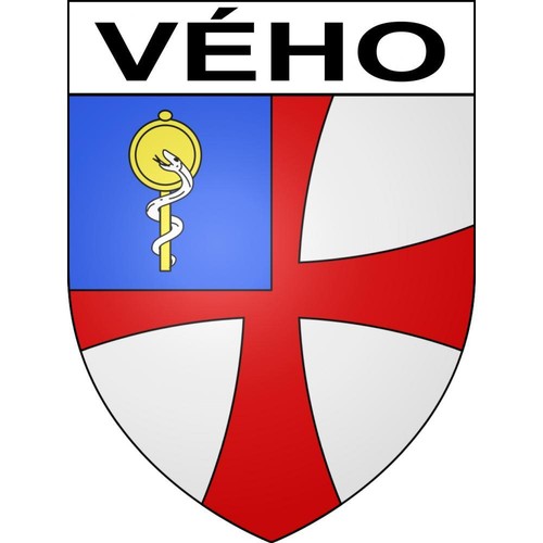 Autocollant Blason De Vézelise (54) - Sticker écusson Adhésif - Neuf - Marque Bearn