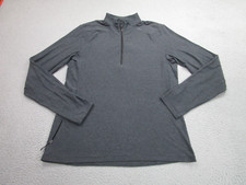 Lululemon Sweater Mens L Gray Track Running Gym Surge Mock Preppy Sweatshirt