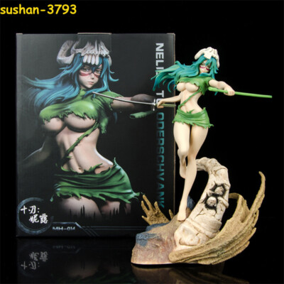 #ad BLEACH Neliel Tu Oderschvank Figure Statue Model Toy Replace Face 11quot; PVC Boxed $49.99