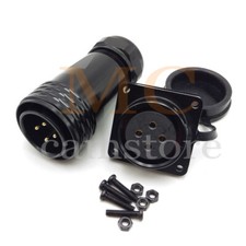WEIPU SA28 4Pin Panel Mount Electrical Wire Connector,Aviation Plug and Socket