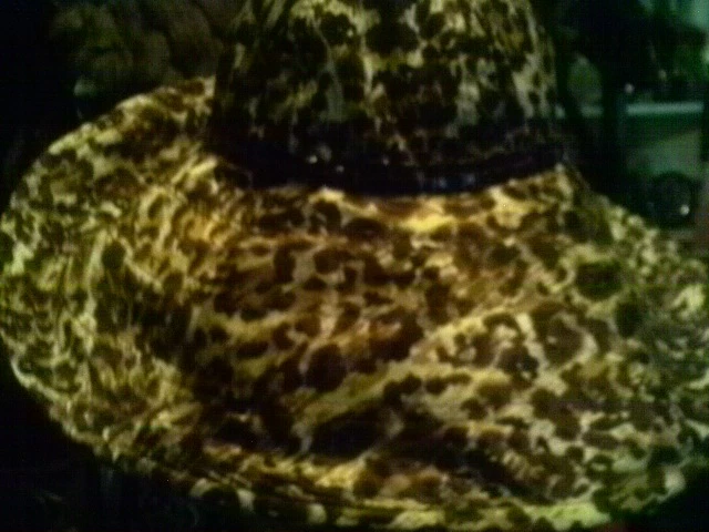 KOKIN STUDIO ESTAMPADO LEOPARDO FRESCO RETRO SATINADO COMO IMAGEN SOMBRERO PLAYA RESORT BOHO Foto 4 de 4