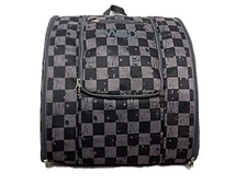 Ski Snowboard Boots Backpack black/gray plaid oversized Free s/h  NEW