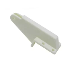 Plastic Jamb Bracket for Screen Door White