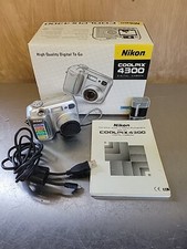 Nikon Coolpix 4300 Digital Camera Manual Included Untested See Description