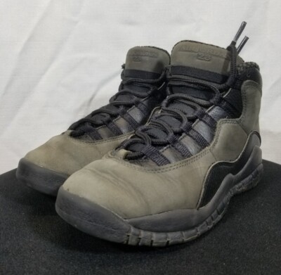 Nike Air Jordan 10 Retro Dark Shadow Black Shoes Size
