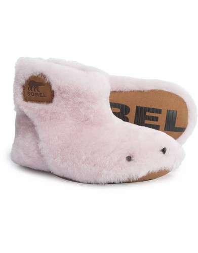 Sorel Cozy Faux Fur Bear Paw Slippers 