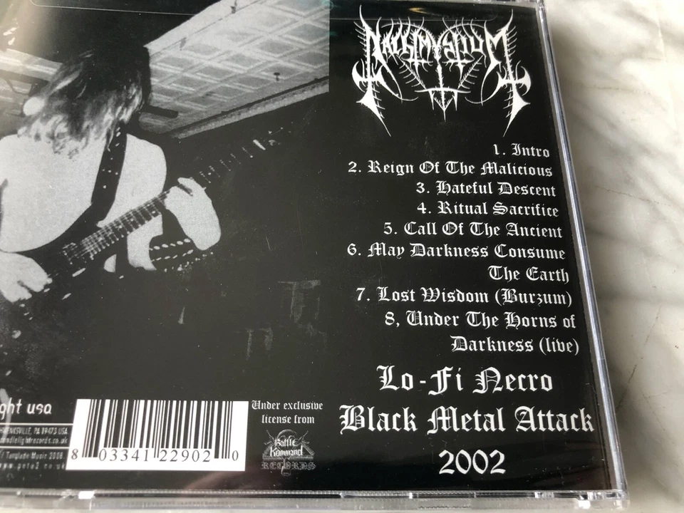 Nachtmystium Reign Of The Malicious CD 🚨SEALED🚨Candlelight OOP Watain Immortal Foto 4 de 4
