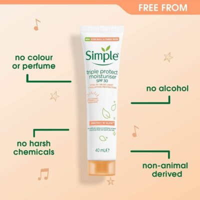 simple triple protect moisturiser