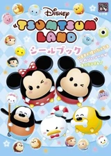 Shogakkan Disney Tsum Tsum Land Stickers book 250 Stickers