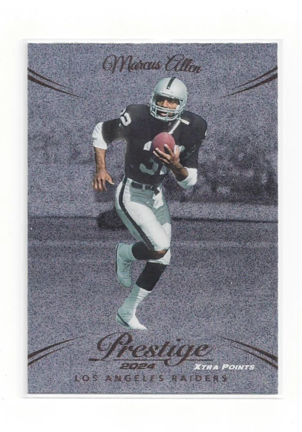 Marcus Allen 2024 Prestige Xtra Points #163 Raiders HOF RB NFL Football Card RAW