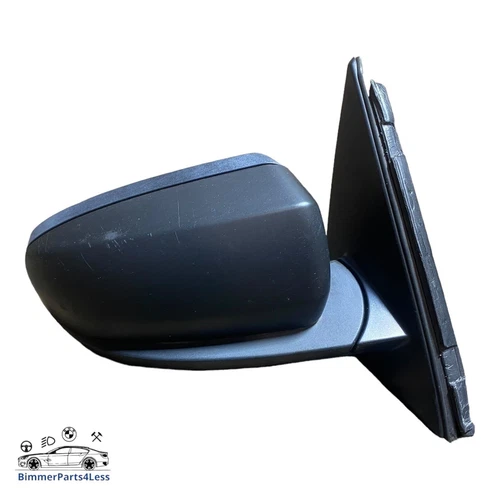 BMW X5 E70 07-13 Off Side Right POWER FOLD AUTO DIMMING WING MIRROR MATT BLACK