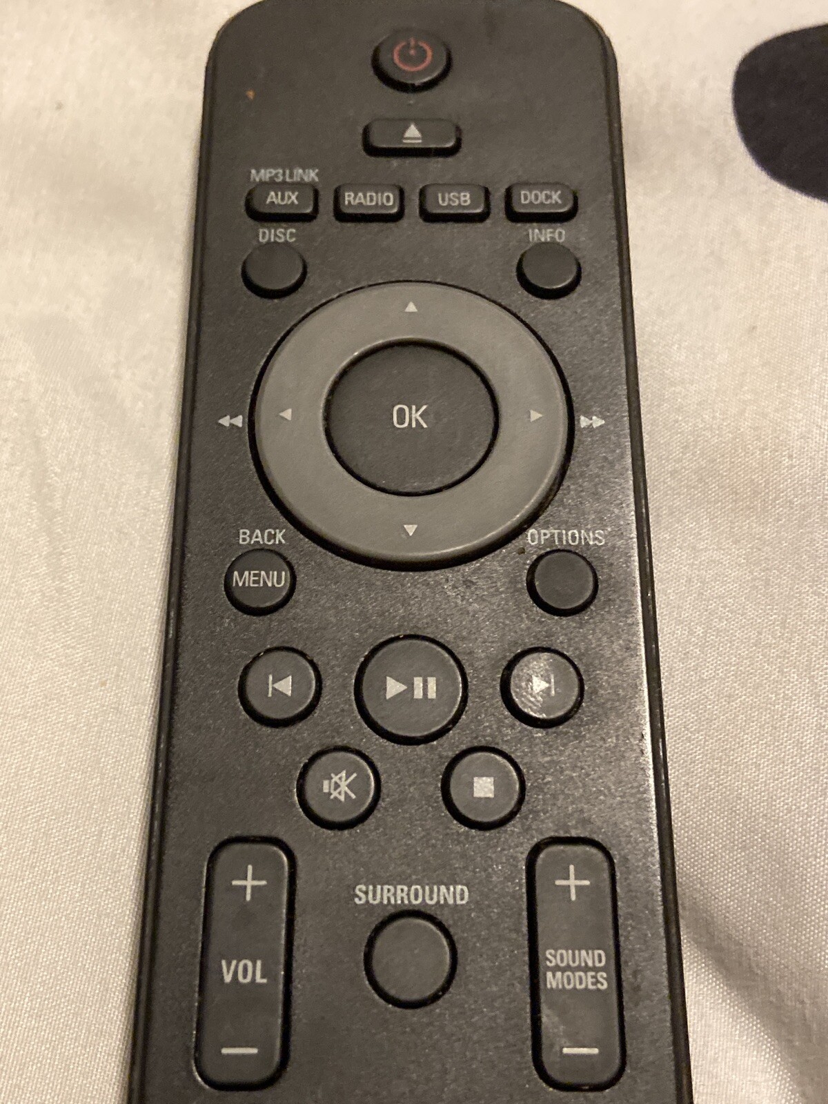 OEM Philips Replacement Remote For HTS3520 HTS3373 DVD Home Theater