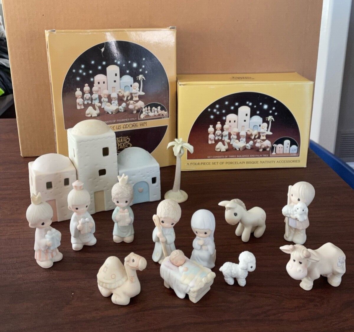 Precious Moments Nativity Set Collection Lot. FREE SHIPPING! eBay