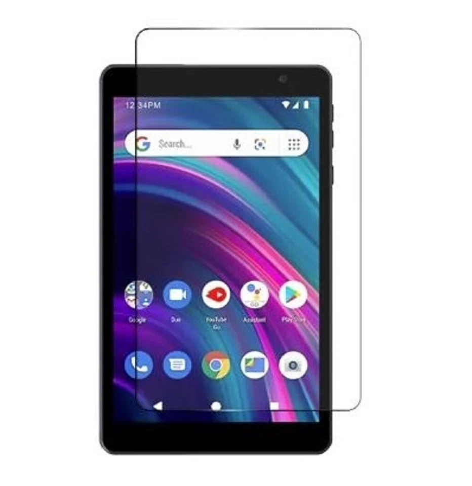 NEW 8" Tempered Glass Screen Saver Screen Cover For BLU M8L 2021 2022 / M8L Plus - Image 2 of 4