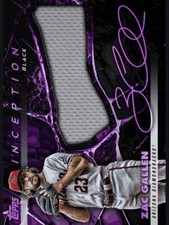 [DIGITAL] Topps Bunt - Zac Gallen - Inception Black 23 S1 - Signature Relic