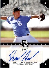 GRAHAM ASHCRAFT 2015 Leaf Perfect Game NIKE All-American SHOWCASE Auto Rookie