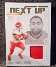 2020 Clyde Edwards-Helaire Playbook Next Up RC JERSEY.....Kansas City Chiefs