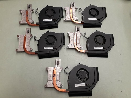 (5) Lenovo ThinkPad Edge E540 CPU Cooling Fan with Heatsink 04X4159
