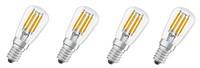 4X Osram Led Special Lampe T26 2,8W = 25W E14 2700K 250Lm Eek:F (Spektrum A-G)