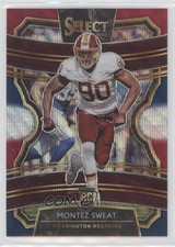 2019 Panini Select Concourse Tri-Color Prizm 108/199 Montez Sweat #12 vw1