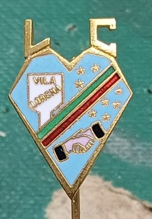 RARE Portugal Vila Lorena FC Football Club Enamel Pin Badge Calcio Distintivo