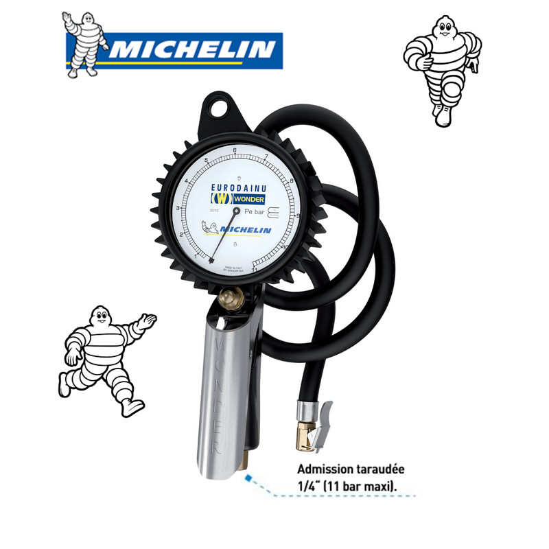Pistolet de gonflage EURODAINU WONDER Michelin pour pneus de voiture