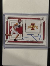 2025 Panini Immaculate Collegiate Jayden Higgins RC Auto On Card /75 Team Logo 