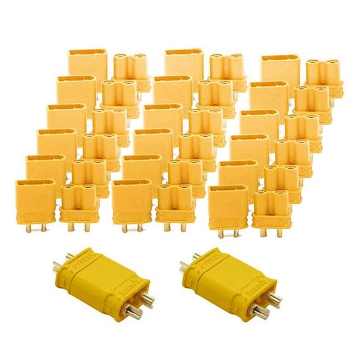 20 Pairs Amass XT30U (XT30 Upgrade) Male Female Bullet Connectors Power Plugs...