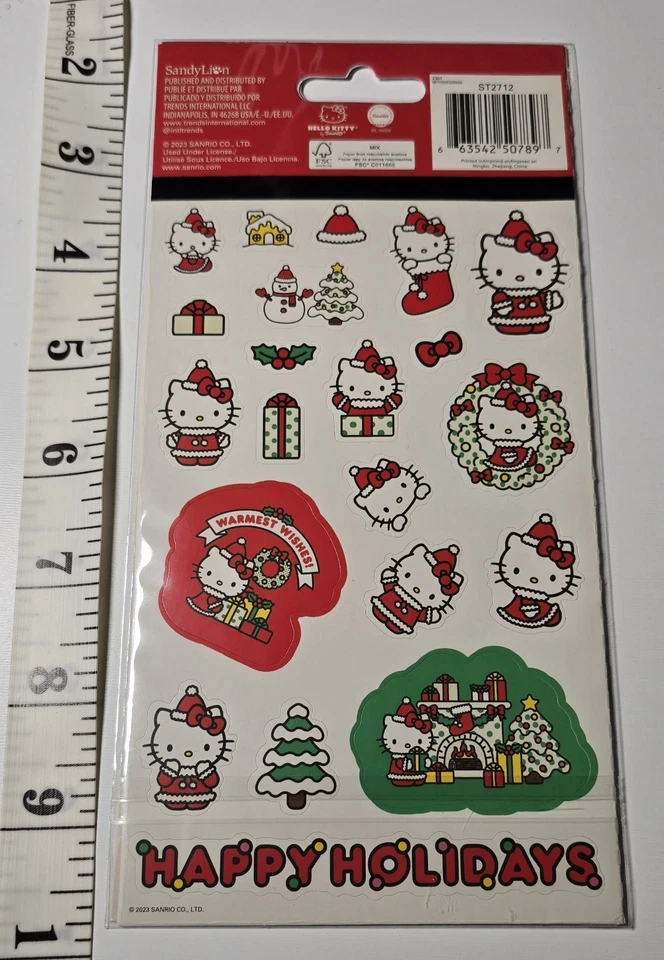 Hello Kitty Stickers Christmas - Image 2 of 3
