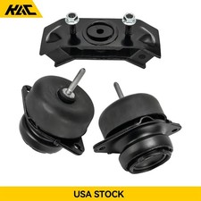 2x Front Left Right Motor Mount 1x Trans Mount A5523 A5575 For 05-10 Mustang