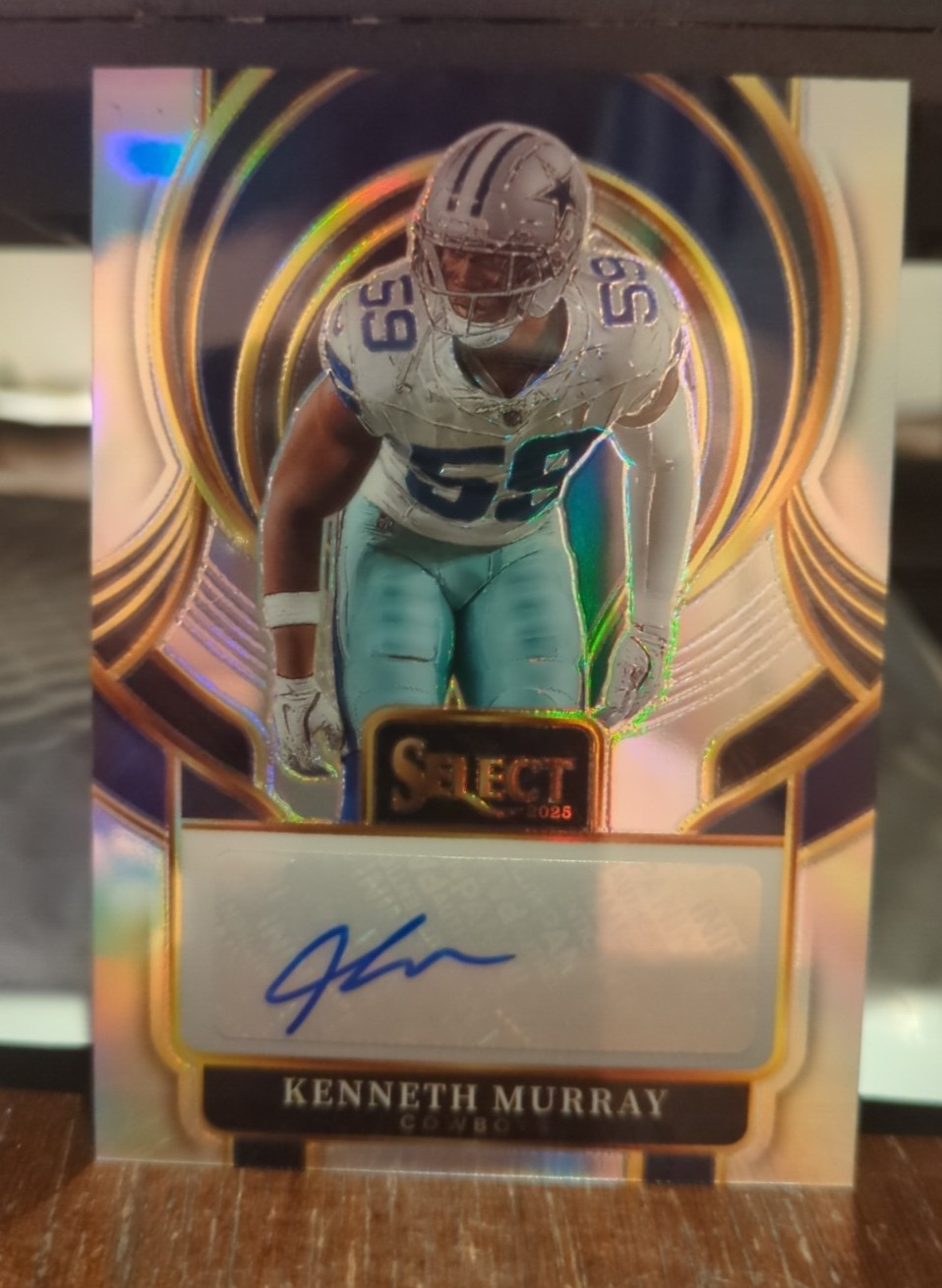 2025 Panini Select Kenneth Murray #SIP-KMY Auto Select Signatures Prizm