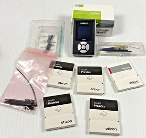 Phonak myPilot Device with box + MiniFit ProWax and tools Hearing Aid Lot